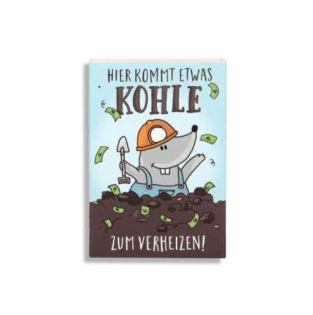 Geldschachtel Kohle